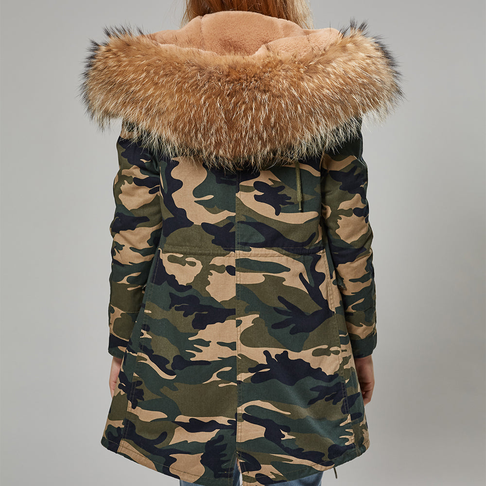 Real fur parka "Emma"