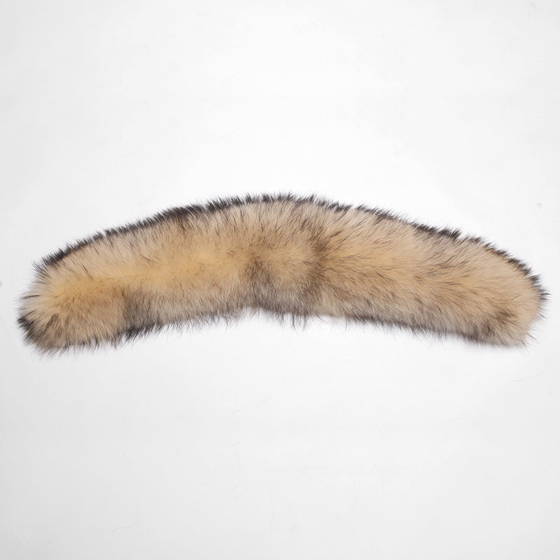 Real fur collar in different colours